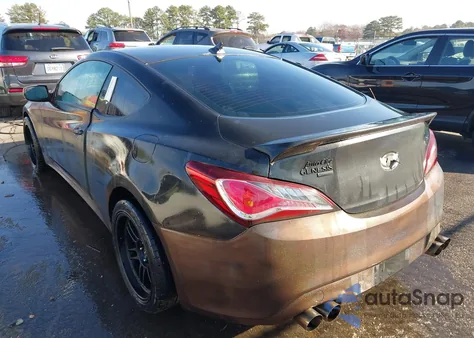 2013 Hyundai Genesis 2.0T из США, поврежденный, VIN KMHHT6KD8DU080896